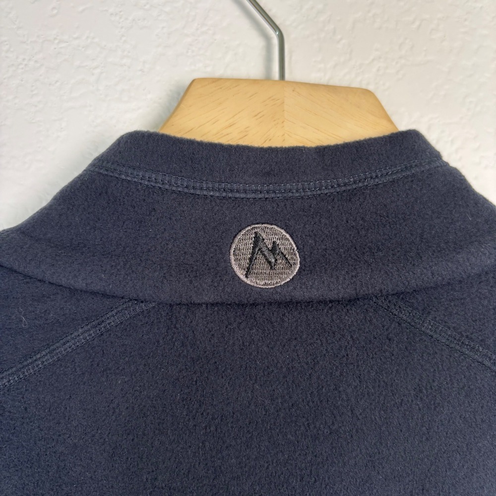 Marmot Rocklin Full Zip Fleece Jacket Mens Medium Black 901075 NWT - Picture 5 of 16